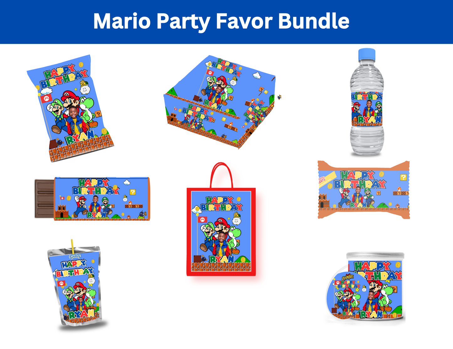 Mario Party Favor Bundle