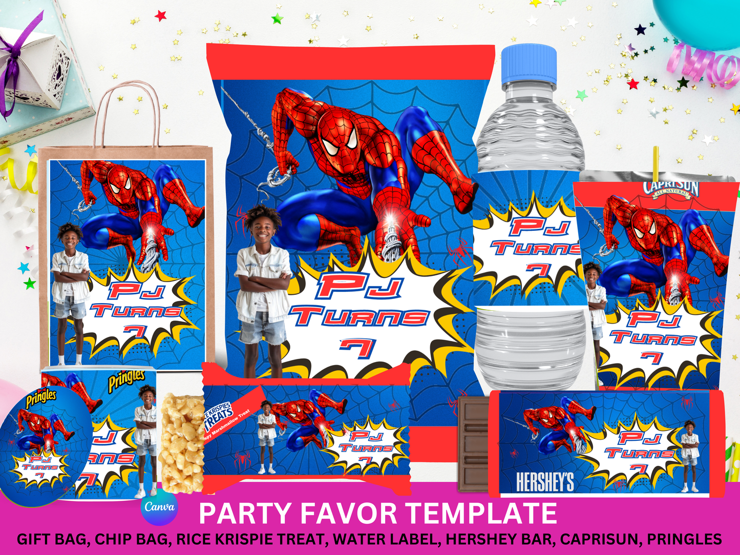 Spider-Man Party Favor Bundle