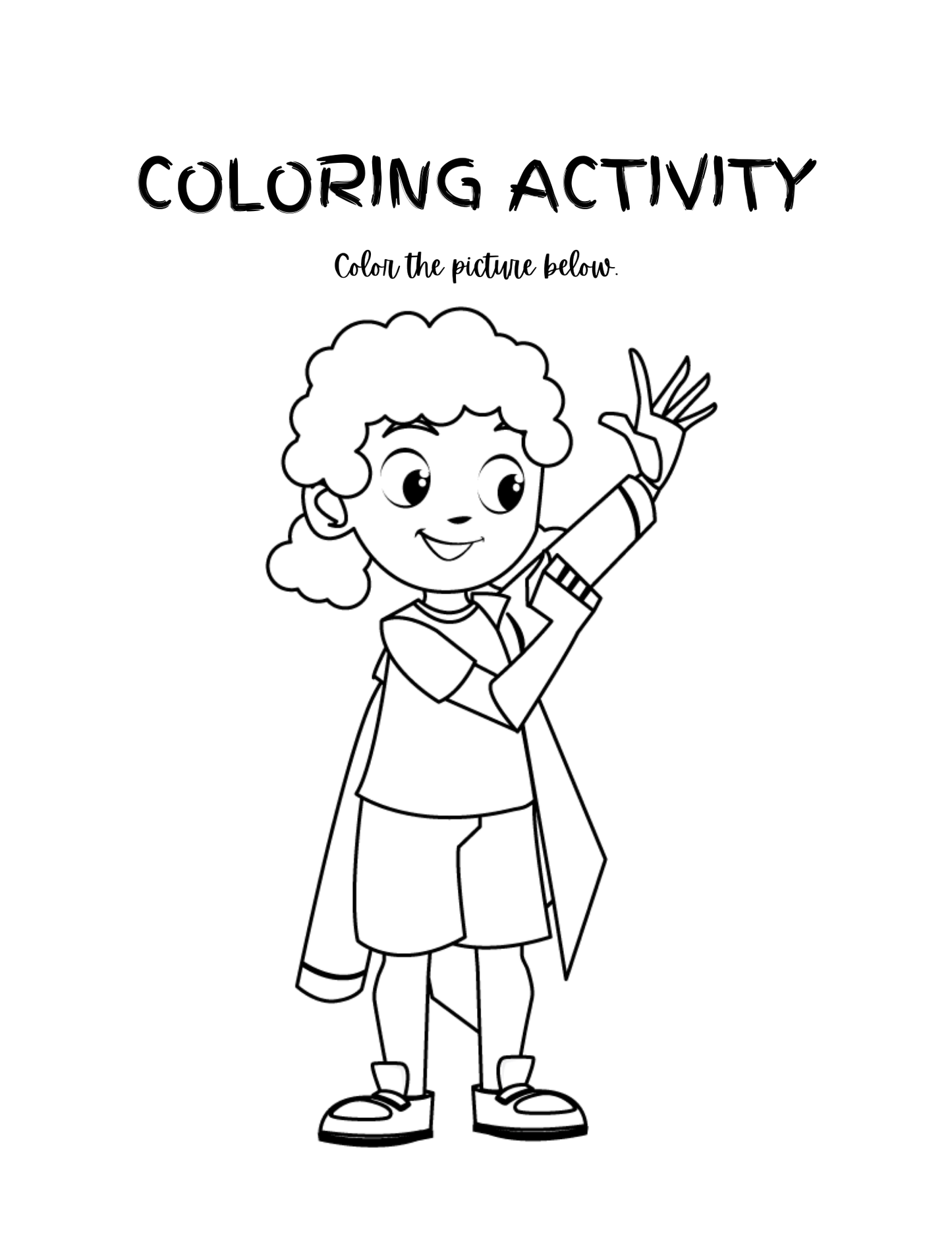 Keeping Clean Is Fun Activity & Coloring Book