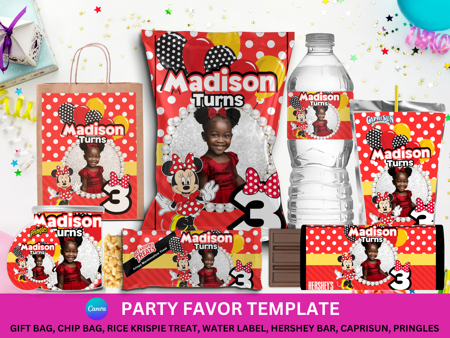 Minnie Mouse Party Favor Bundle