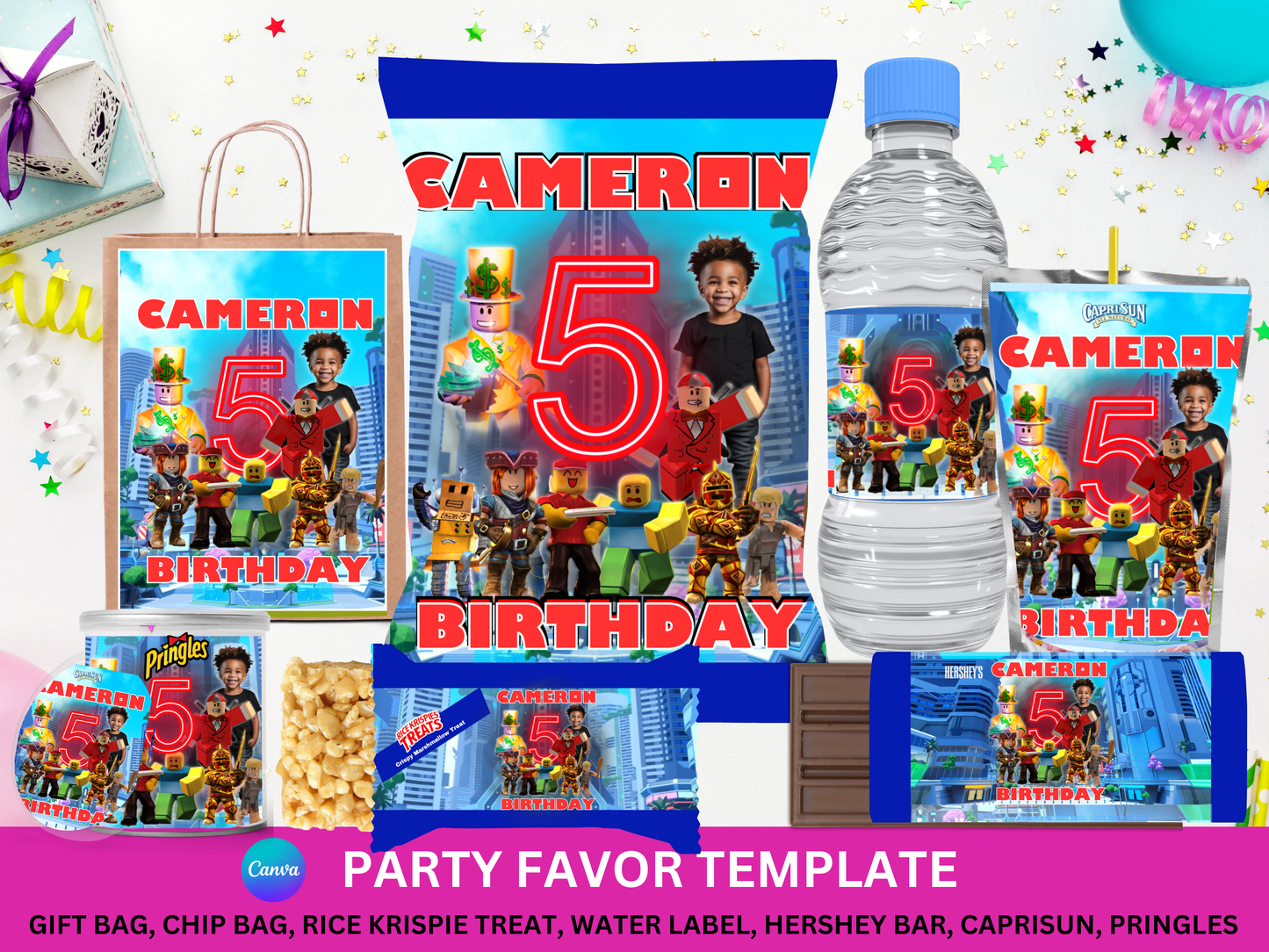 Roblox Party Favor Bundle