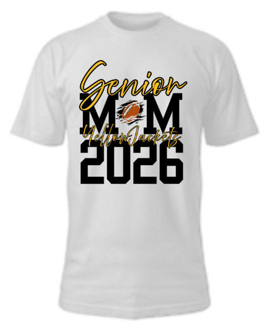 Senior Mom Yellow Jackets Football 2026
